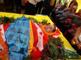 नेपाली काँग्रेस स्याङ्जाका सभापति पंगेनीको हृदयघातवाट निधन |